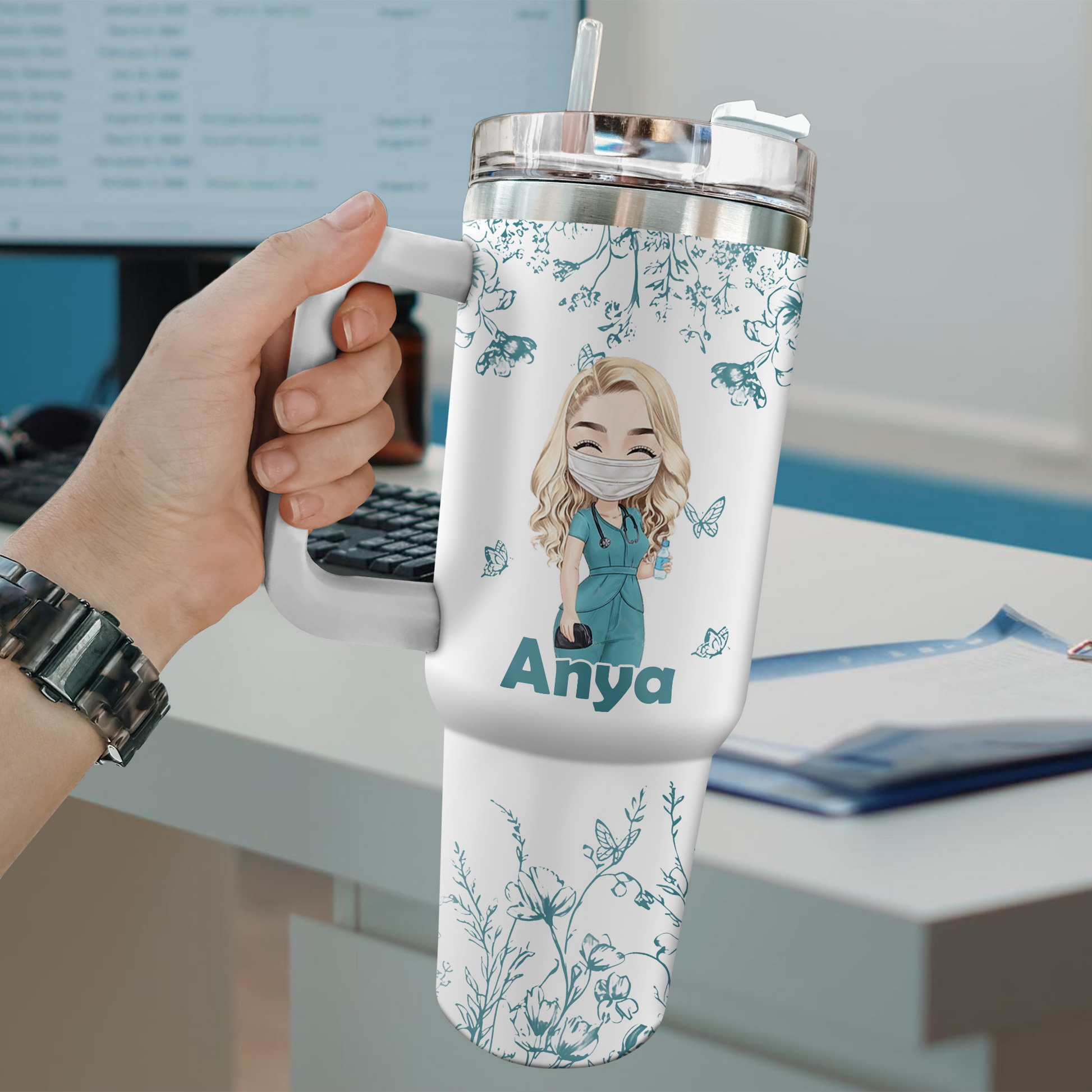 Nurse Life 40oz Tumbler