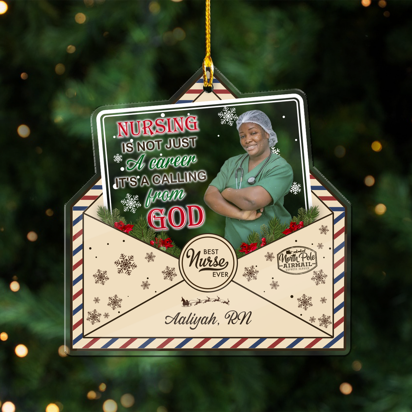 Nursing Is Not Just A Career Acrylic Ornament