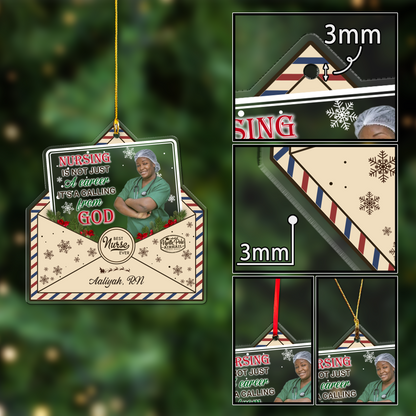 Nursing Is Not Just A Career Acrylic Ornament