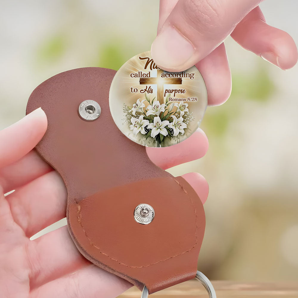 Nurse Called According To His Purpose God Pocket Hug Keyring