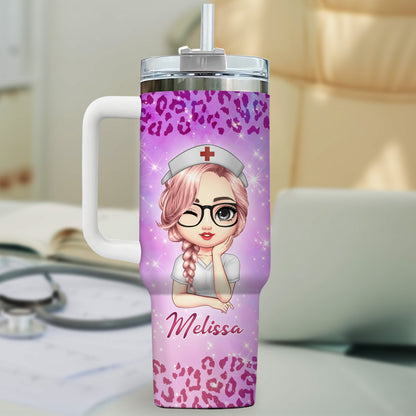 I Am The Storm Nurse 40oz Tumbler