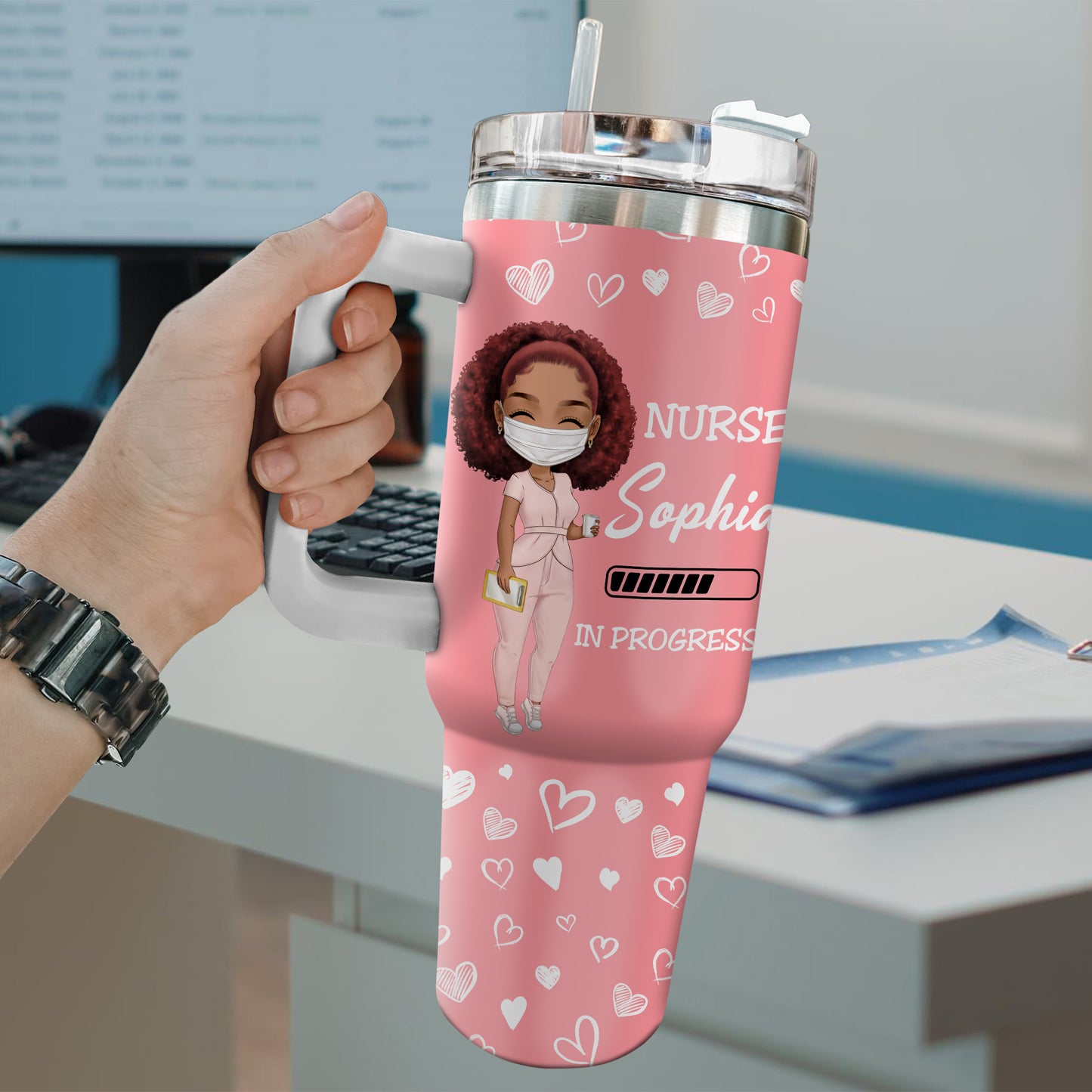Nurse In Progress Future Nurse 40oz Tumbler