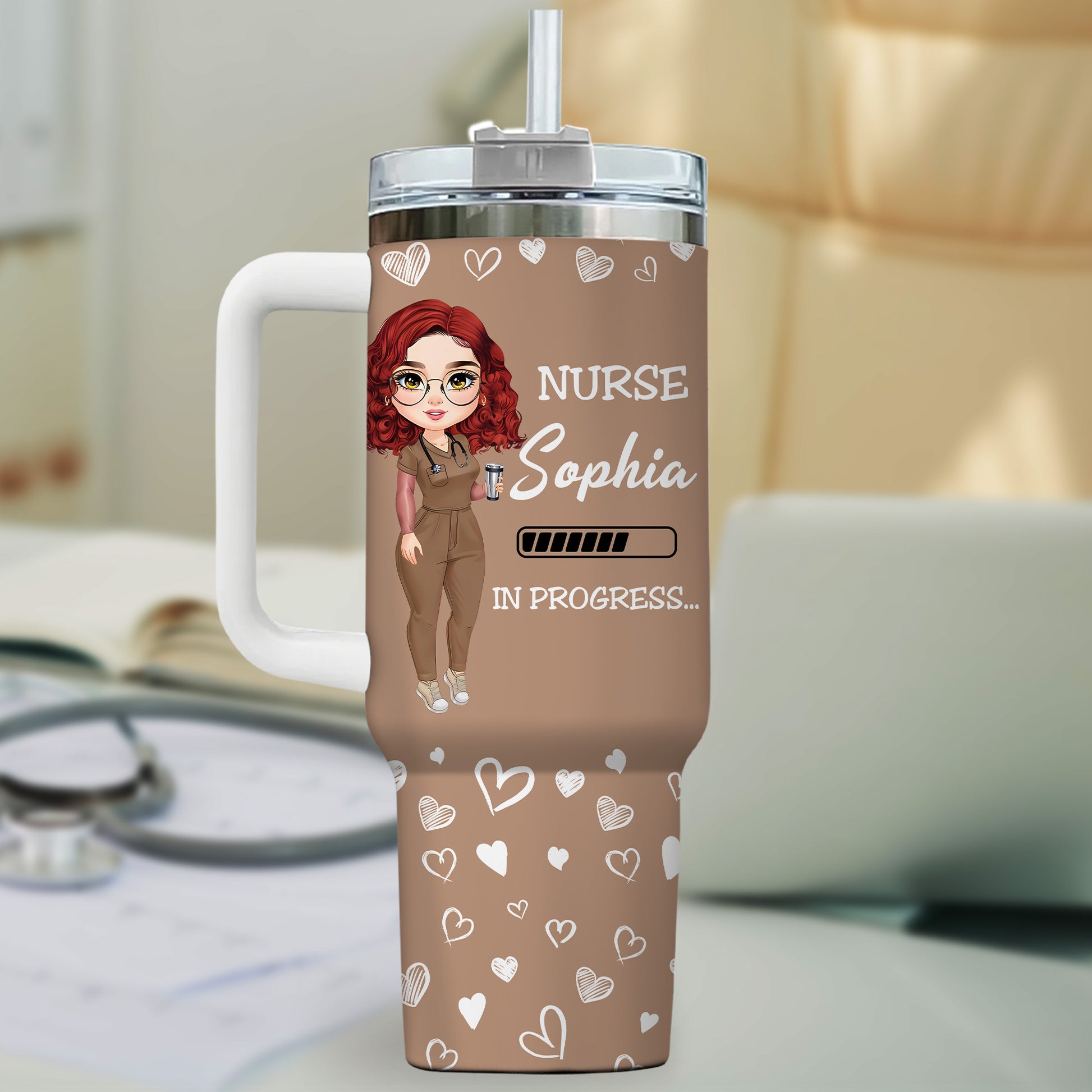 Nurse In Progress Future Nurse 40oz Tumbler