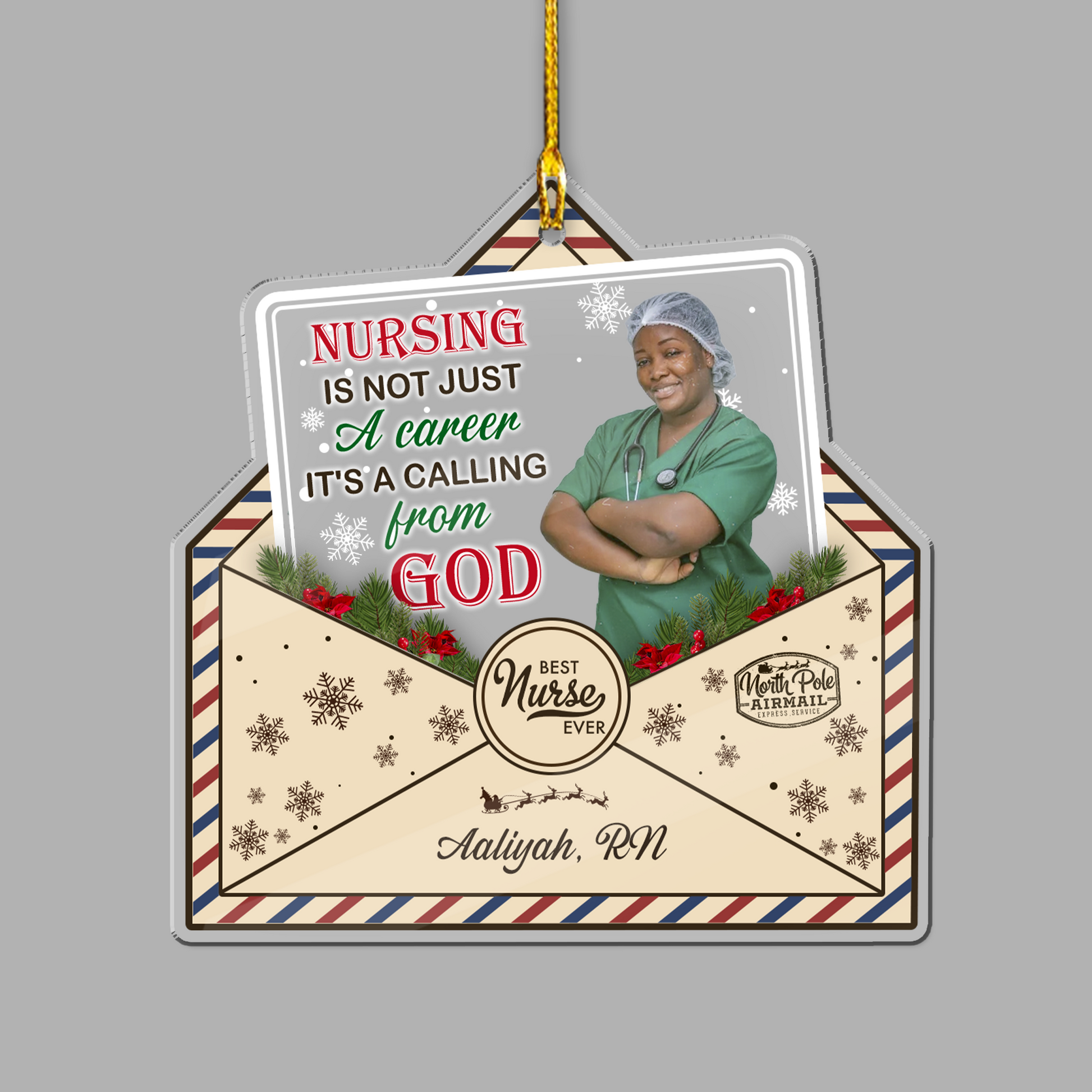 Nursing Is Not Just A Career Acrylic Ornament