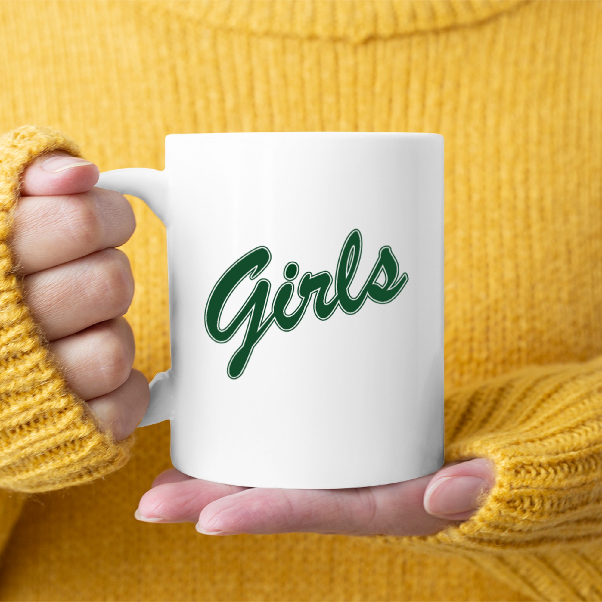 Girls Retro Vintage 90s Aesthetic Mug
